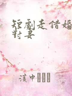 短剧走错婚礼娶对妻