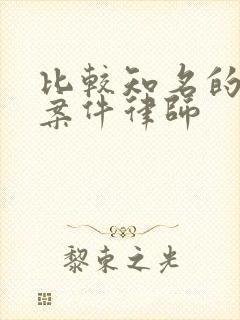 比较知名的拆迁案件律师