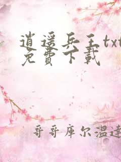 逍遥兵王txt免费下载