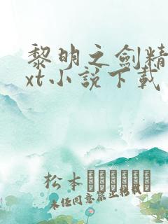 黎明之剑精校txt小说下载