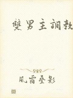 双男主调教小说
