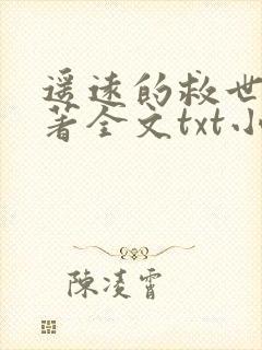 遥远的救世主原著全文txt小说下载