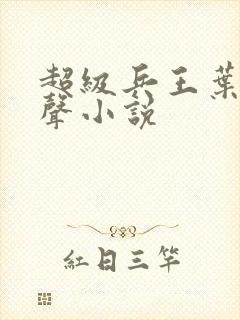 超级兵王叶谦有声小说