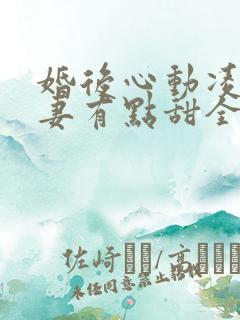 婚后心动凌总追妻有点甜全集免费阅读