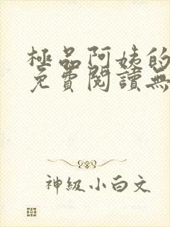 极品阿姨的小说免费阅读无弹窗