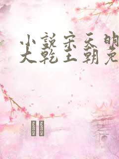 小说宋天明穿越大乾王朝免费阅读