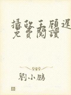 摄政王顾迟小说免费阅读