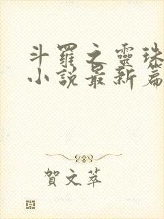 斗罗之灵珠神剑小说最新篇章