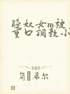 贱奴女m被主人重口调教小说