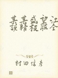 某某盛望江添小说精校版全集txt