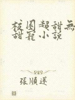 校园超甜无虐的甜宠小说