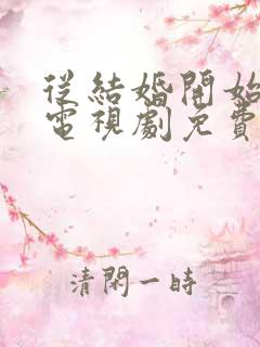 从结婚开始恋爱电视剧免费观看西瓜