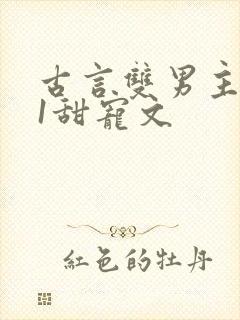古言双男主1v1甜宠文