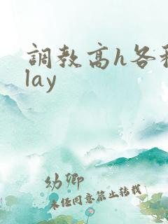 调教高h各种play