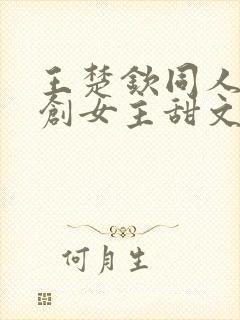 王楚钦同人文原创女主甜文