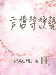 二婚结婚孩子的户口可以随对方吗