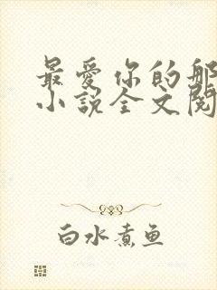 最爱你的那十年小说全文阅读免费