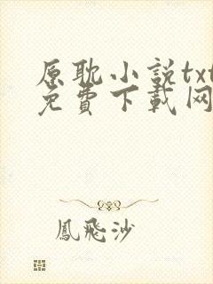 原耽小说txt免费下载网