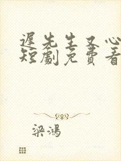 迟先生又心动了短剧免费看