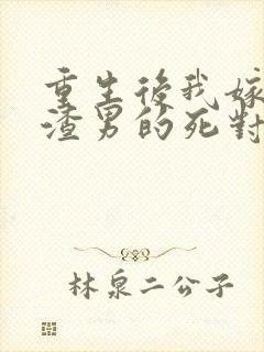 重生后我嫁给了渣男的死对头 无弹窗