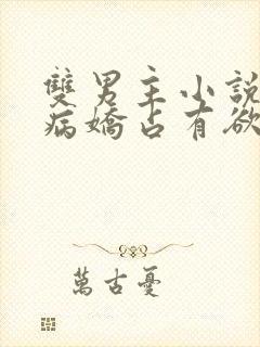 双男主小说推荐病娇占有欲很强