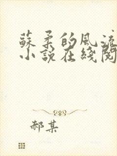 苏柔的风流人生小说在线阅读全文免费