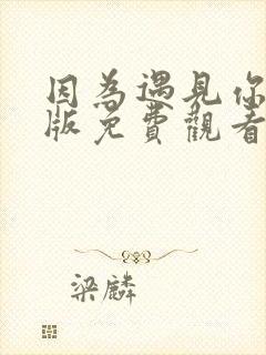 因为遇见你完整版免费观看