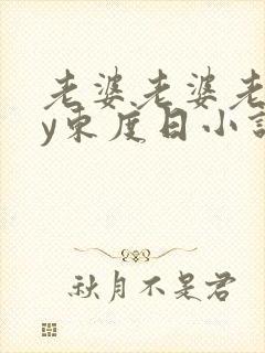 老婆老婆老婆by东度日小说