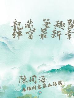 龙藏 笔趣阁无弹窗最新章节