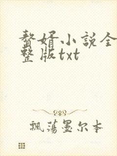 赘婿小说全集完整版txt