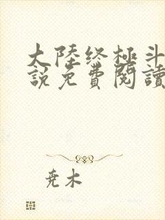 大陆终极斗罗小说免费阅读