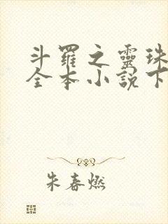 斗罗之灵珠神剑全本小说下载