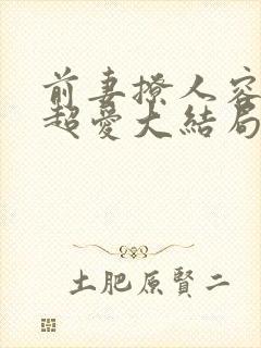 前妻撩人容总他超爱大结局