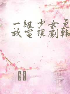 一级少女免费播放电视剧韩剧免费