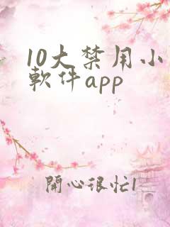 10大禁用小说软件app