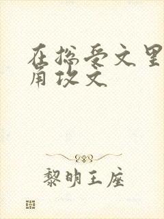 在总受文里抢主角攻文