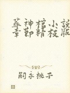 葬神棺小说最新章节精校版