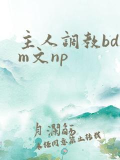 主人调教bdsm文np