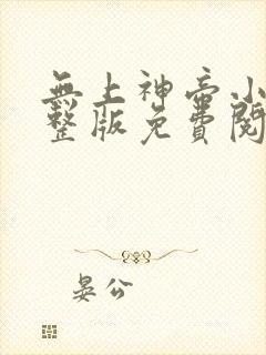无上神帝小说完整版免费阅读
