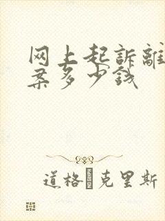 网上起诉离婚立案多少钱