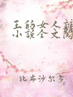 王的女人谁敢动小说全文阅读