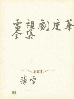 电视剧度华年下全集