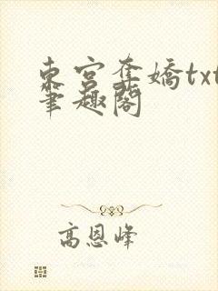 东宫夺娇txt笔趣阁