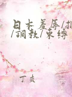 日本羞辱/捆绑/调教/束缚