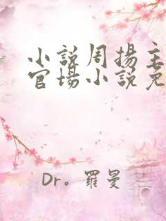 小说周扬主角的官场小说免费阅读