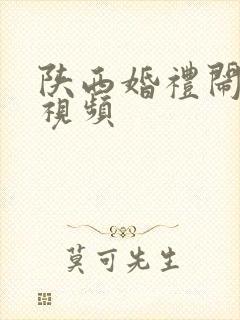 陕西婚礼闹伴娘视频