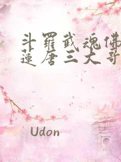 斗罗武魂佛怒唐莲唐三大哥