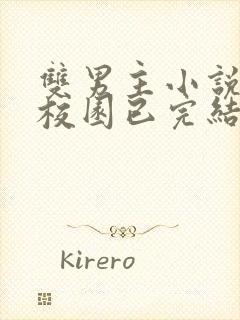 双男主小说推荐校园已完结