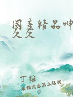 国产精品呻吟久久久