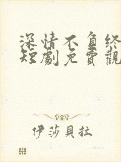 深情不负终遇你短剧免费观看全集